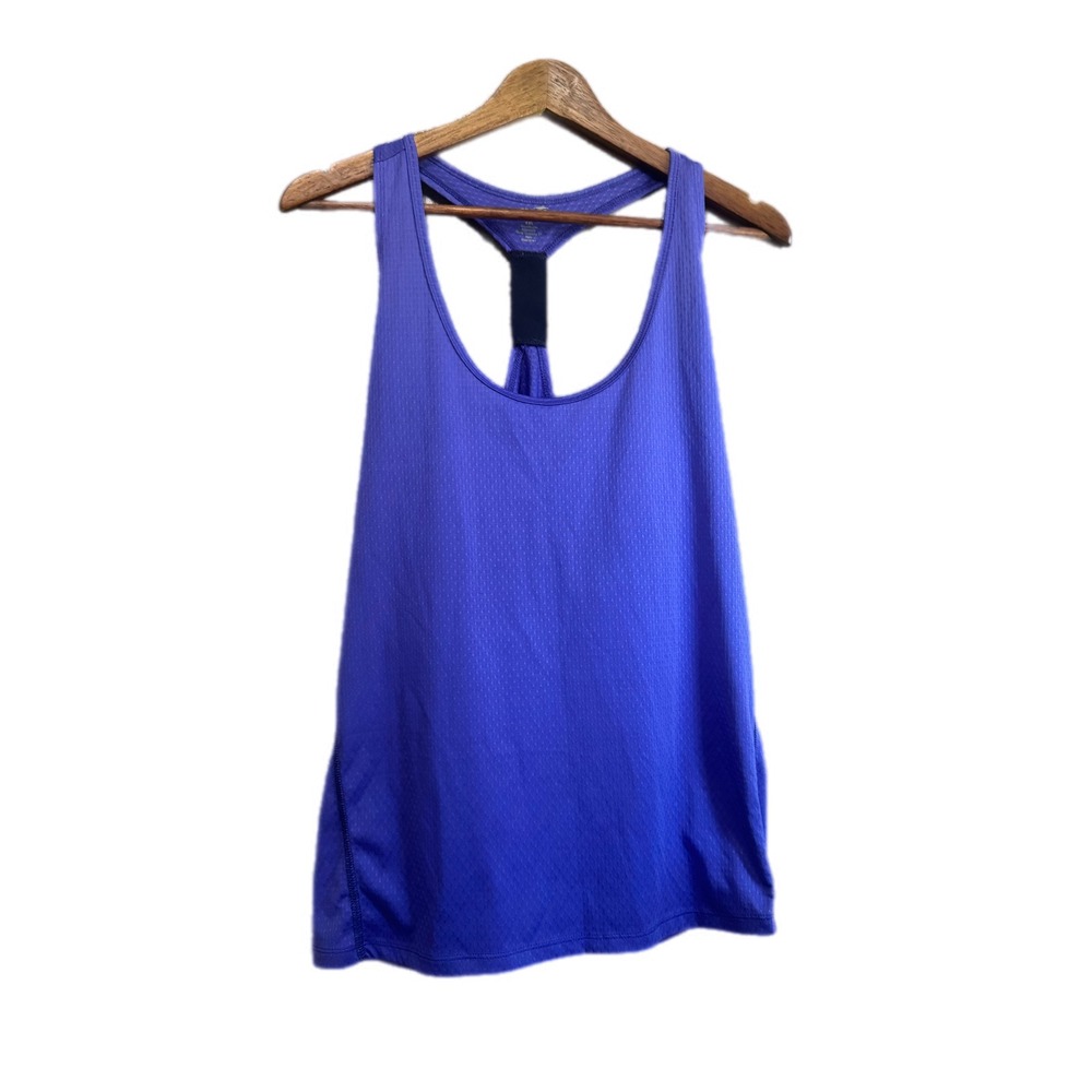 Avia Tank Top Womens XXL Purple Excellent Racerback Mesh Activewear RH2W472